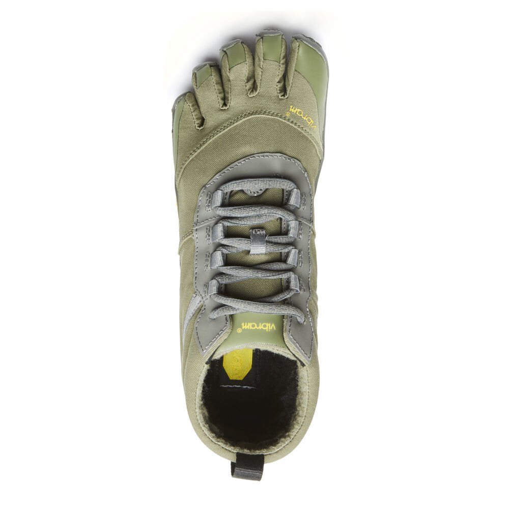 Vibram FiveFingers Dames V-Trek Insulated - Bergschoenen Olijfgroen - 895723KWS